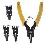 Max 4 In 1 Snap Ring Pliers Combination Internal External Circlip Pliers Set Yellow