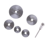 Max 6 Pieces Mini Micro Small High Speed Steel Circular Saw Blade Disc Wheel