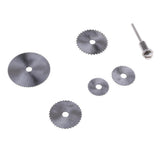 Max 6 Pieces Mini Micro Small High Speed Steel Circular Saw Blade Disc Wheel