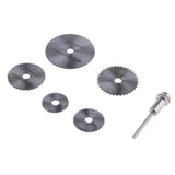 Max 6 Pieces Mini Micro Small High Speed Steel Circular Saw Blade Disc Wheel