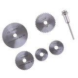 Max 6 Pieces Mini Micro Small High Speed Steel Circular Saw Blade Disc Wheel