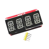 Max 0.54inch Red 4Bits Digital Tube LED Display Module I2C For Arduino