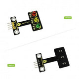 Maxbell LED Railway Traffic Lights Light-Emitting Module for   Raspberry Pi