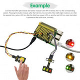 Maxbell LED Railway Traffic Lights Light-Emitting Module for   Raspberry Pi