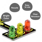 Maxbell LED Railway Traffic Lights Light-Emitting Module for   Raspberry Pi