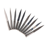 Max 10 Piece 4mm Wood Milling Carving Cutter Flat Cutter Carved 15 Degree 0.1mm