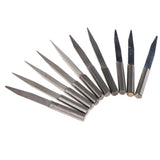 Max 10 Piece 4mm Wood Milling Carving Cutter Flat Cutter Carved 15 Degree 0.6mm