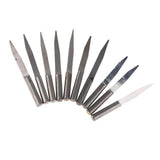 Max 10 Piece 4mm Wood Milling Carving Cutter Flat Cutter Carved 15 Degree 0.6mm