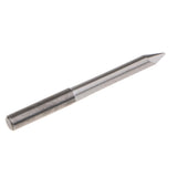 Max 10 Pieces 4mm Wood Milling Carving Cutter Flat Knife Carved 35 Degree 0.4mm