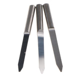 Max 10 Pieces 4mm Wood Milling Carving Cutter Flat Knife Carved 35 Degree 0.8mm