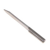 Max 10 Pieces 4mm Wood Milling Carving Cutter Flat Knife Carved 35 Degree 0.8mm