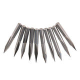 Max 10 Pcs Engraving Carving Cutter Computer Carved Tool 50mm 25mm 20degree 0.5