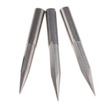 Max 10 Pcs Engraving Carving Cutter Computer Carved Tool 50mm 25mm 20degree 0.5