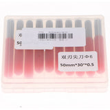 Max 10 Pcs Engraving Carving Cutter Computer Carved Tool 50mm 25mm 30degree 0.5