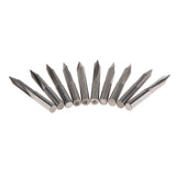 Max 10 Pcs Engraving Carving Cutter Computer Carved Tool 50mm 25mm 30degree 0.5
