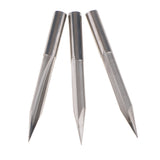 Max 10 Pcs Engraving Carving Cutter Computer Carved Tool 60mm 30mm 20degree 0.5