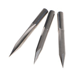 Max 10 Pcs Engraving Carving Cutter Computer Carved Tool 60mm 30mm 20degree 0.5