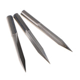 Max 10 Pcs Engraving Carving Cutter Computer Carved Tool 60mm 30mm 20degree 0.5