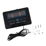 Max Digital Thermostat LED Temperature Controller Switch Output 10A DC 12V