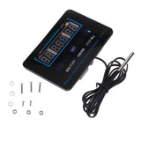 Max Digital Thermostat LED Temperature Controller Switch Output 10A DC 12V