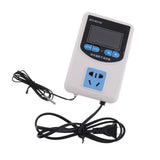 Maxbell Digital Pre-wired Temperature Controller Outlet Thermostat Heating Cooling 1500W