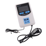 Maxbell Digital Pre-wired Temperature Controller Outlet Thermostat Heating Cooling 1500W