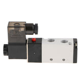Max 4V210-08  Solenoid Valve  5 Way 2 Position Pneumatic Air 1/4" BSPT 24V