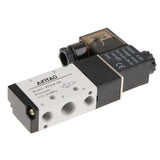 Max 4V210-08  Solenoid Valve  5 Way 2 Position Pneumatic Air 1/4" BSPT 24V