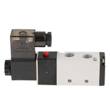 Max 4V210-08  Solenoid Valve  5 Way 2 Position Pneumatic Air 1/4" BSPT 24V