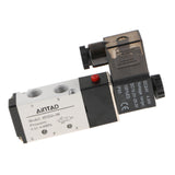 Max 4V210-08  Solenoid Valve  5 Way 2 Position Pneumatic Air 1/4" BSPT 24V