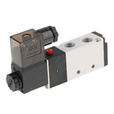 Max 4V210-08  Solenoid Valve  5 Way 2 Position Pneumatic Air 1/4" BSPT 24V