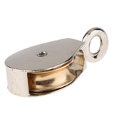 Max Swivel Fixed Pulley Sheave Rigging Metal Lift Hoist Rope Hang Lifting 52MM