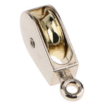 Max Swivel Fixed Pulley Sheave Rigging Metal Lift Hoist Rope Hang Lifting 75MM