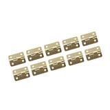Max 10Pcs Metal Rotation Door Lift Off Butt Hinge Furniture Hardware 24 x 19MM