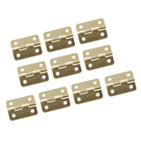 Max 10Pcs Metal Rotation Door Lift Off Butt Hinge Furniture Hardware 24 x 19MM