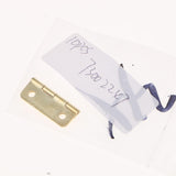 Max 10Pcs Metal Rotation Door Lift Off Butt Hinge Furniture Hardware 24 x 19MM