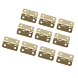 Max 10Pcs Metal Rotation Door Lift Off Butt Hinge Furniture Hardware 24 x 19MM