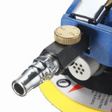 Max 6'' Air Random Orbital Sander Pneumatic Disc Polisher Grinding Sanding Tool