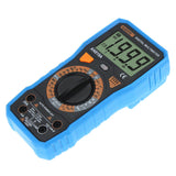 Max AN819A LCD Digital Multimeter Voltmeter Ammeter Ohmmeter with Test Leads Blue