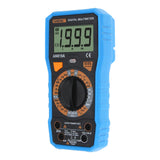 Max AN819A LCD Digital Multimeter Voltmeter Ammeter Ohmmeter with Test Leads Blue