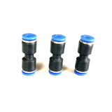 Max 3 PCS Pneumatic Push in Connect Fitting Tube Straight Union Coupler 4mm