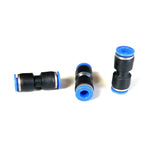Max 3 PCS Pneumatic Push in Connect Fitting Tube Straight Union Coupler 6mm