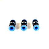 Max 3 PCS Pneumatic Push in Connect Fitting Tube Straight Union Coupler 10mm