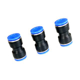 Max 3 PCS Pneumatic Push in Connect Fitting Tube Straight Union Coupler 10mm
