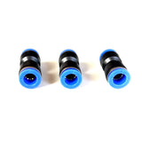 Max 3 PCS Pneumatic Push in Connect Fitting Tube Straight Union Coupler 12mm
