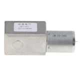 Max DC12V Metal Turbo Worm Gear Speed Reducer Motor Geared Motor 3-55rpm 76.8x32x25.2mm 6rpm