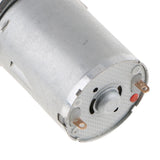 Max DC12V Metal Turbo Worm Gear Speed Reducer Motor Geared Motor 3-55rpm 76.8x32x25.2mm 55rpm