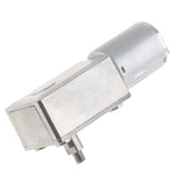 Max DC12V Metal Turbo Worm Gear Speed Reducer Motor Geared Motor 3-55rpm 76.8x32x25.2mm 55rpm
