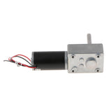 Max Reversible High Torque Turbo Worm Gearbox 24V DC Geared Motor 1280-160RPM