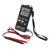 Max Auto Ranging Handheld True RMS LCD Digital Multimeter AC/DC Volt Tester Black